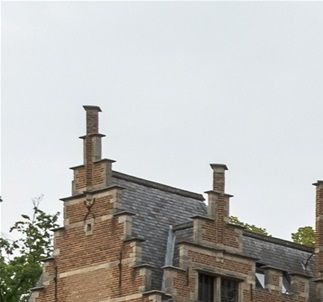 De 5 stichtende genoten van Genootschap Cantecroy